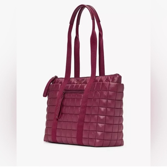 👛 ♠️ NWT Kate Spade Blackberry Camden Quilted Medium Tote 💕✨ - Picture 3 of 7